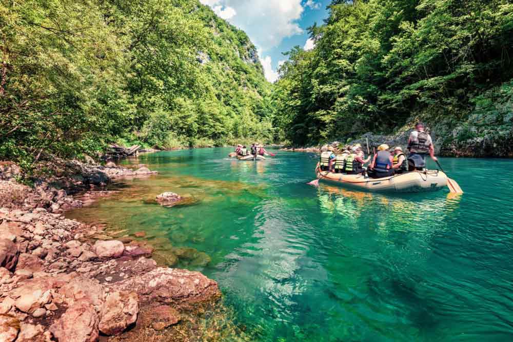 kada je najbolje ici na rafting tarom