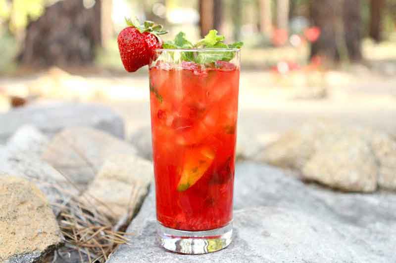 Mojito red - recept