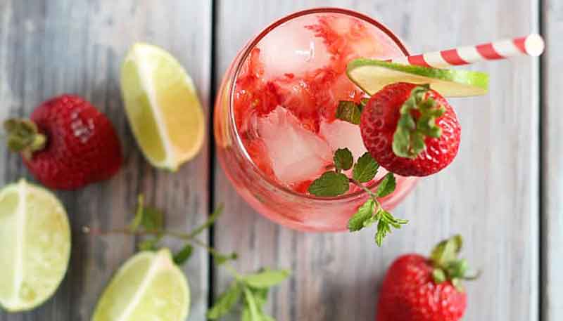 Mojito red - recept