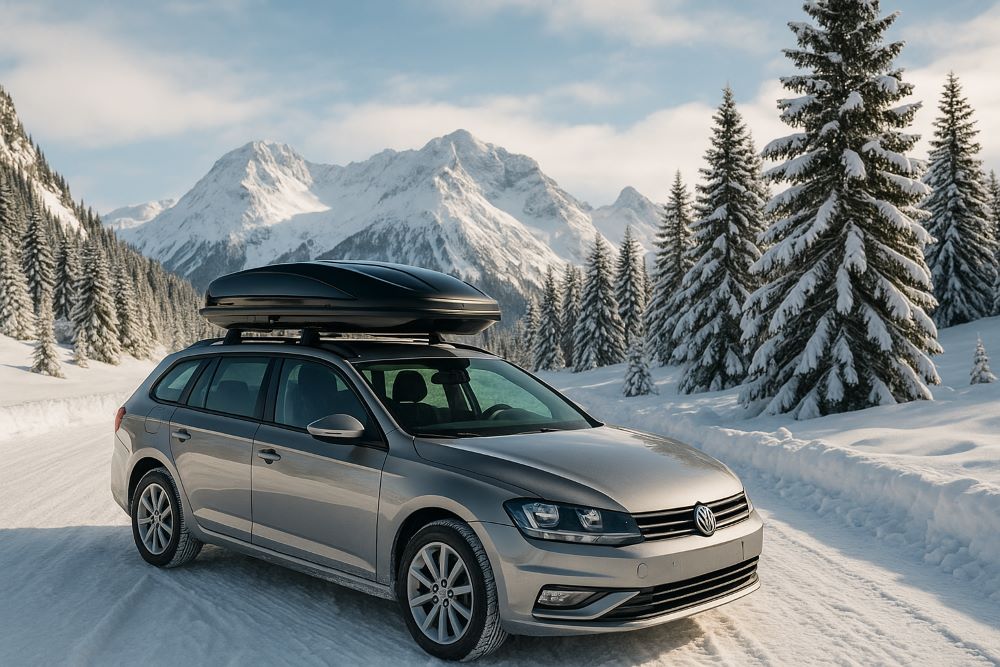 Krovni koferi iznajmljivanje – logičan izbor za zimovanja