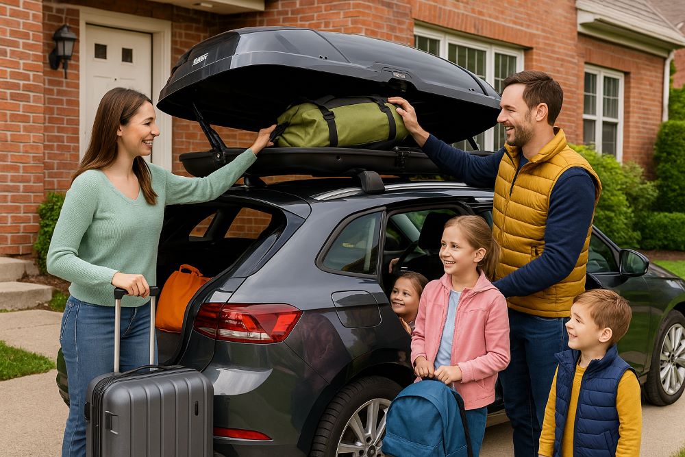 Iznajmljivanje krovnih kofera Novi Beograd - Komfor počinje od krova