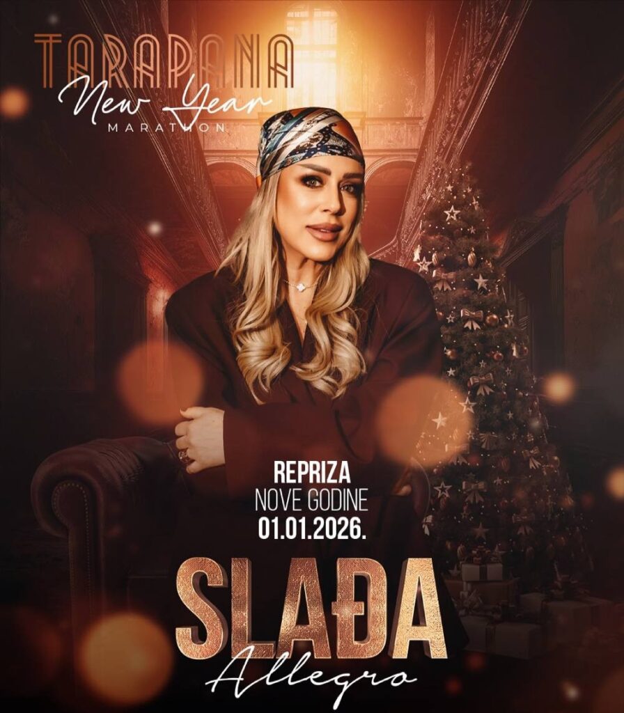 Slađa Allegro repriza dočeka Nove godine 2026